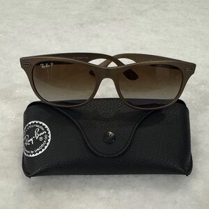 Ray-Ban Brown Sunglasses with Black Case